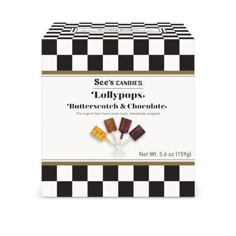 Butterscotch & Chocolate Lollypops - Paletas de Dulce de Mantequilla y Chocolate