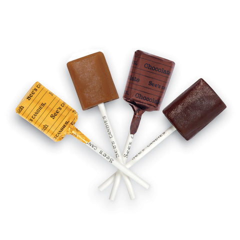 Butterscotch & Chocolate Lollypops - Paletas de Dulce de Mantequilla y Chocolate