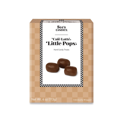 Café Latté Little Pops - Dulces de café late