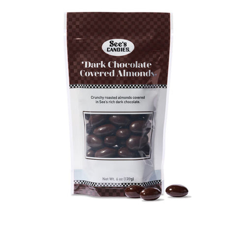 Dark Chocolate Covered Almonds - Almendras Cubiertas de Chocolate Obscuro