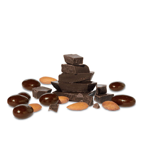Dark Chocolate Covered Almonds - Almendras Cubiertas de Chocolate Obscuro