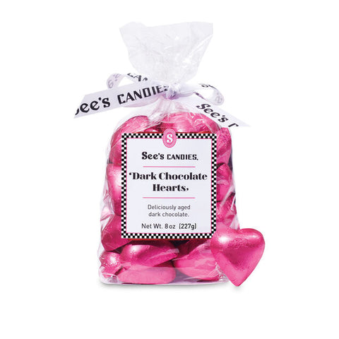 Dark Chocolate Hearts - Corazones de Chocolate Obscuro