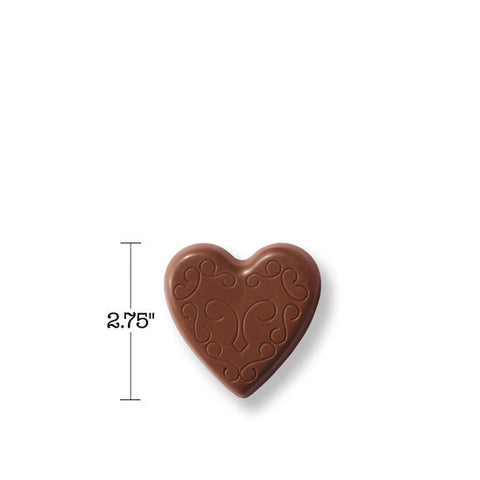 Milk Chocolate Heart / Corazón de Chocolate con Leche