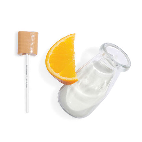 Orange Cream Lollypops - Paletas sabor Crema de Naranja