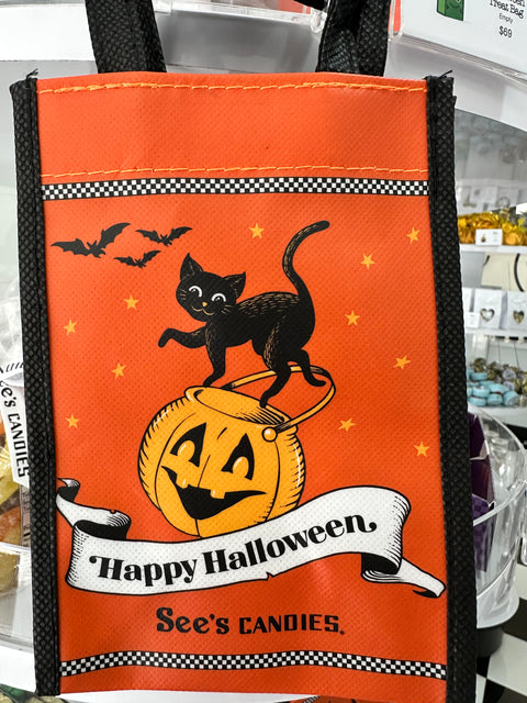 Halloween Treat Bag  - Bolsa de Halloween con gato