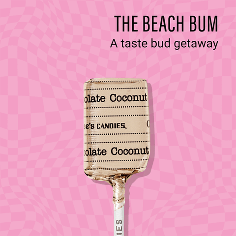 Chocolate Coconut Lollypop - Paleta de Chocolate con Coco