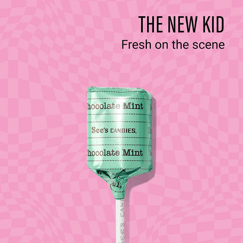 Chocolate Mint Lollypops / Lollypops de menta y chocolate