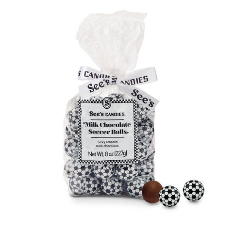 Milk Chocolate Soccer Balls / Bolitas de chocolate con leche balón de soccer