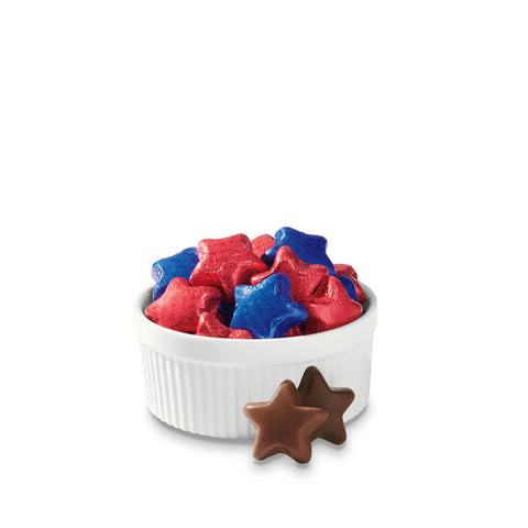 Milk & Dark Chocolate Stars / Estrellas de chocolate con leche y obscuro