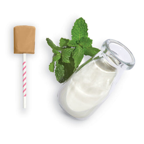Mint Cream Lollypop / Paleta de Menta Cremosa