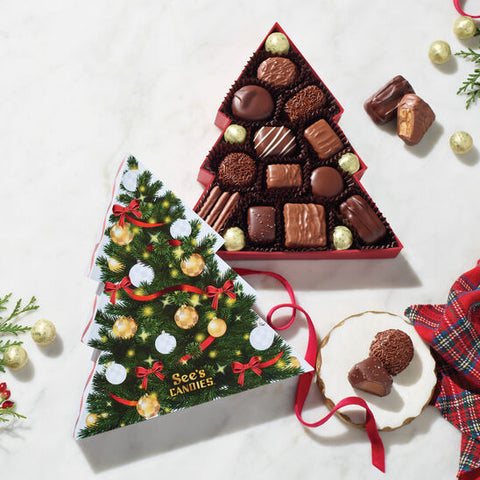 Oh Christmas Tree Box - Surtido de chocolates Árbol de Navidad