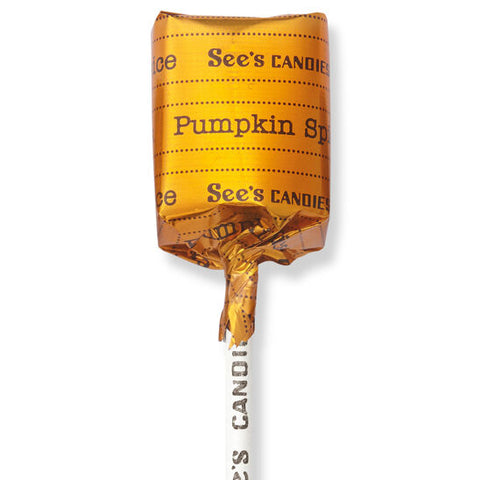 Pumpkin Spice Lollypop - Paleta de Calabaza