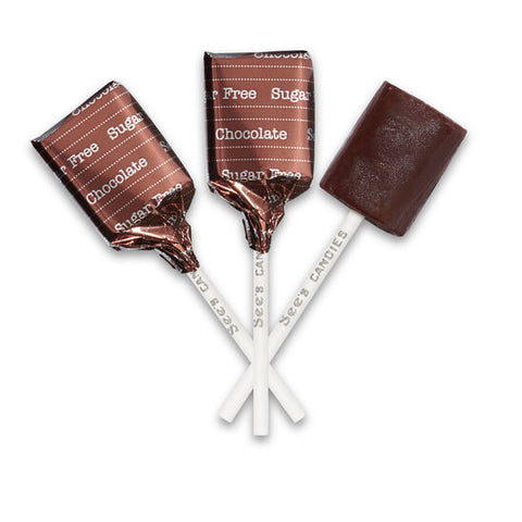 Sugar Free Chocolate Lollypop - Paleta de Chocolate sin Azúcar